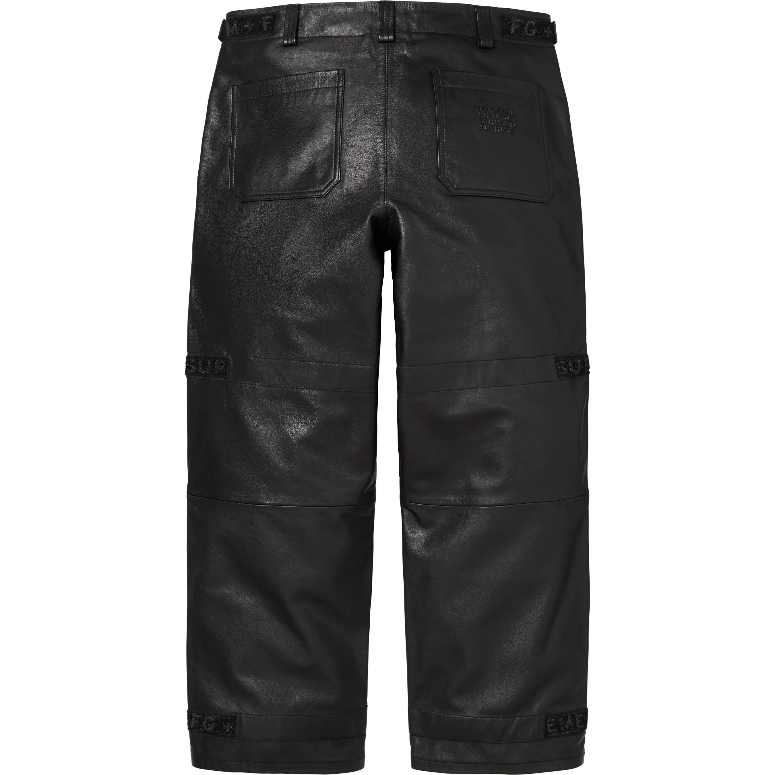 Supreme®/Marithé + François Girbaud Shuttle Tape Leather Cargo Pant view 3